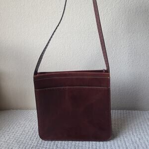 Fossil Classic Brown Leather Shoulder Bag